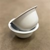 SKÅL/ZINK CHARLIE VIT (202285) 16X7,5 CM